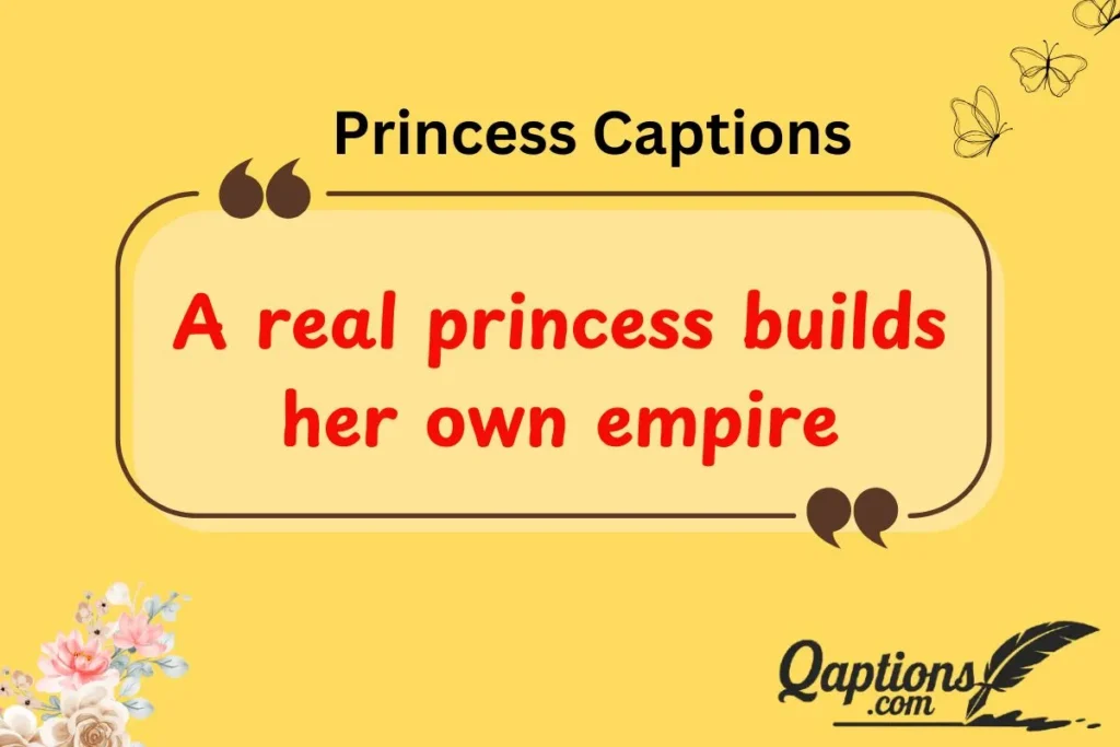 Empowering Princess Captions