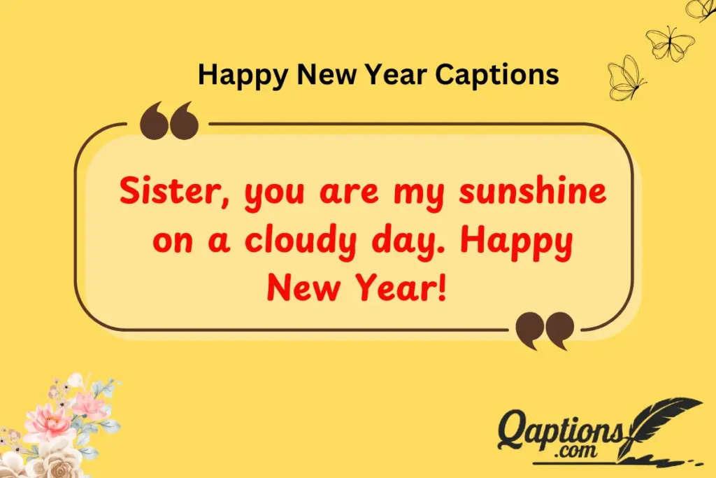 Happy New Year Captions