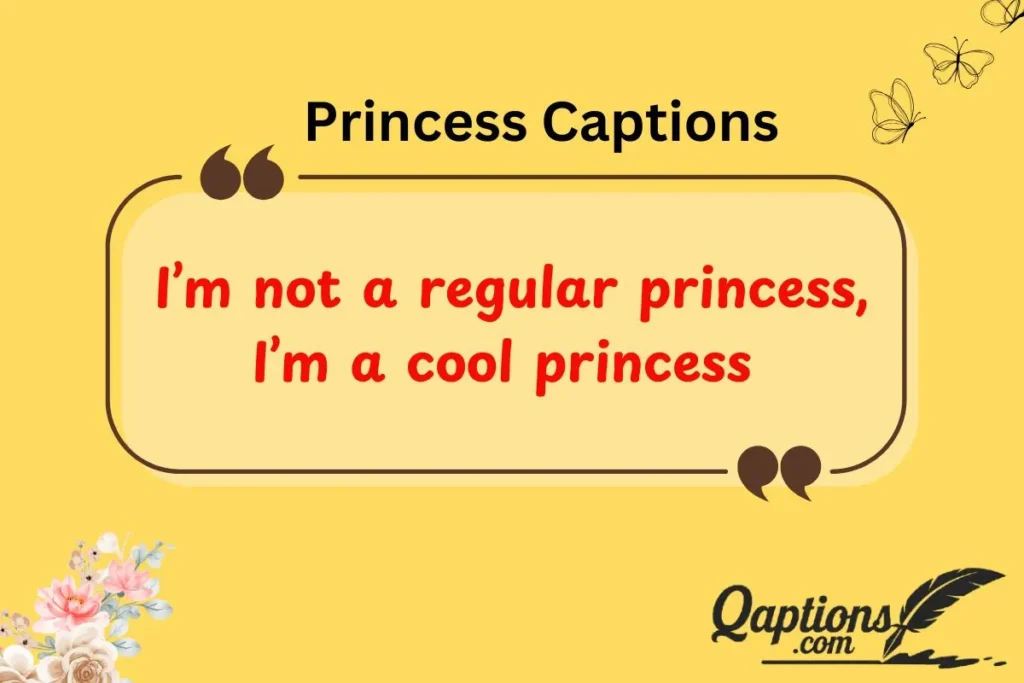  Playful Princess Captions