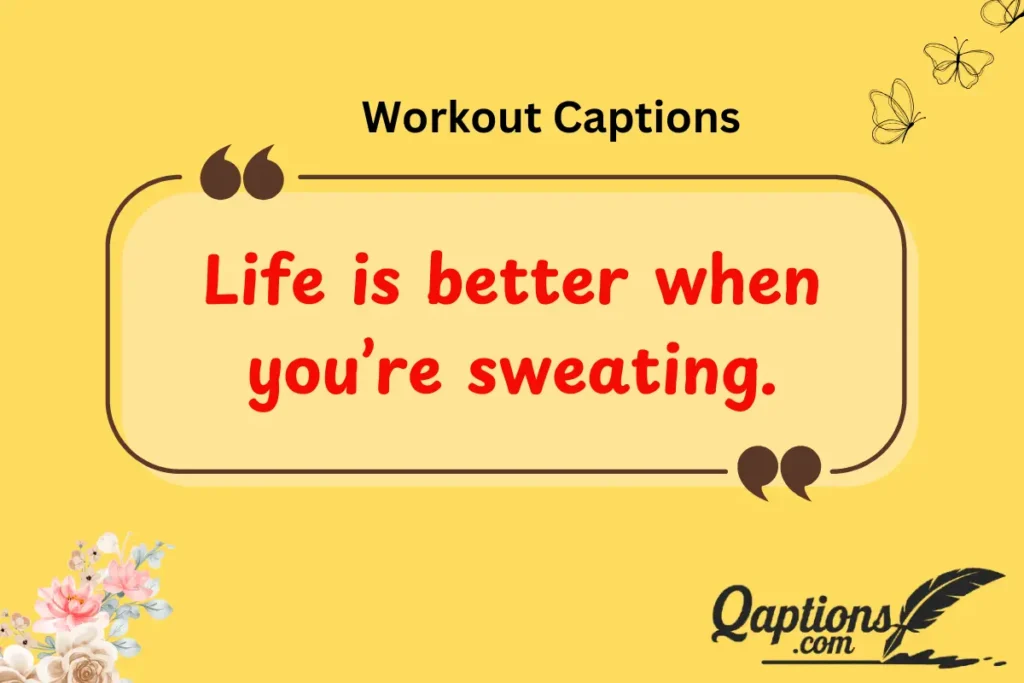 Workout Captions